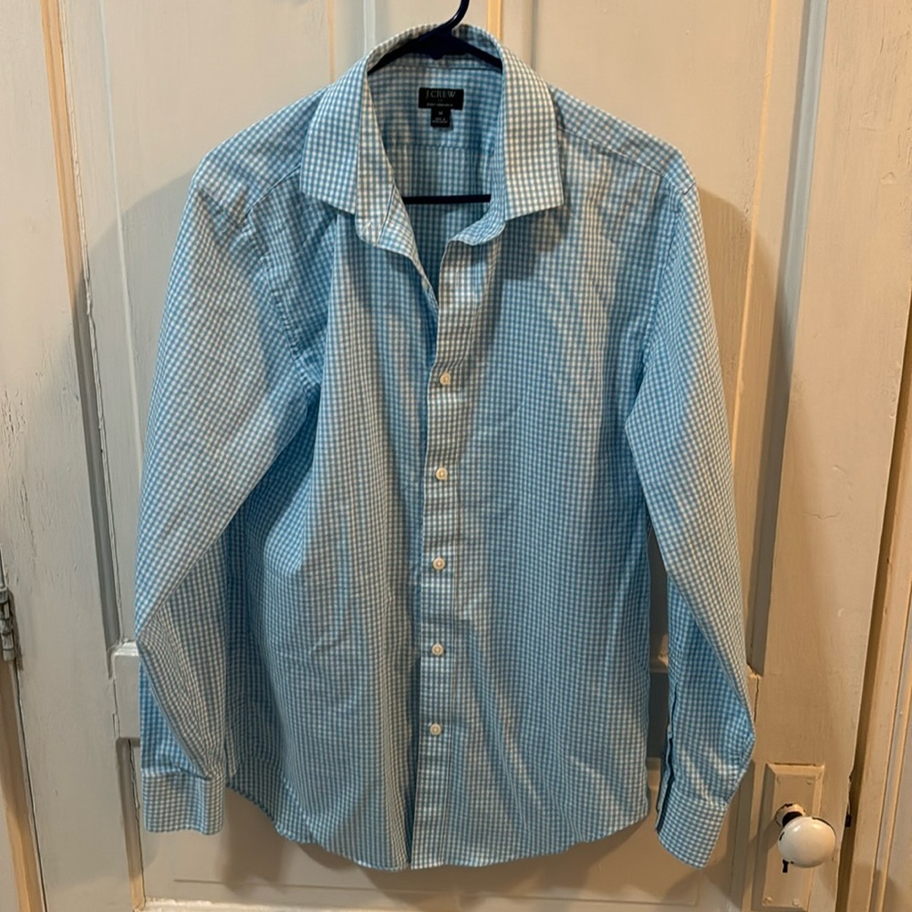 Light blue button down.